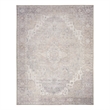 Nourison Home Vintage Washables 8' x 10' Polyester Light Blue Area Rug