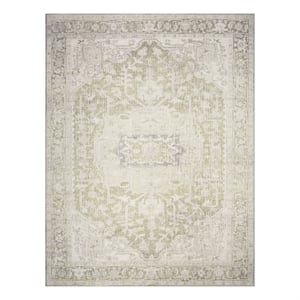Nourison Home Vintage Washables 8' x 10' Polyester Green Area Rug