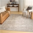 Nourison Home Vintage Washables 8' x 10' Polyester Grey Area Rug