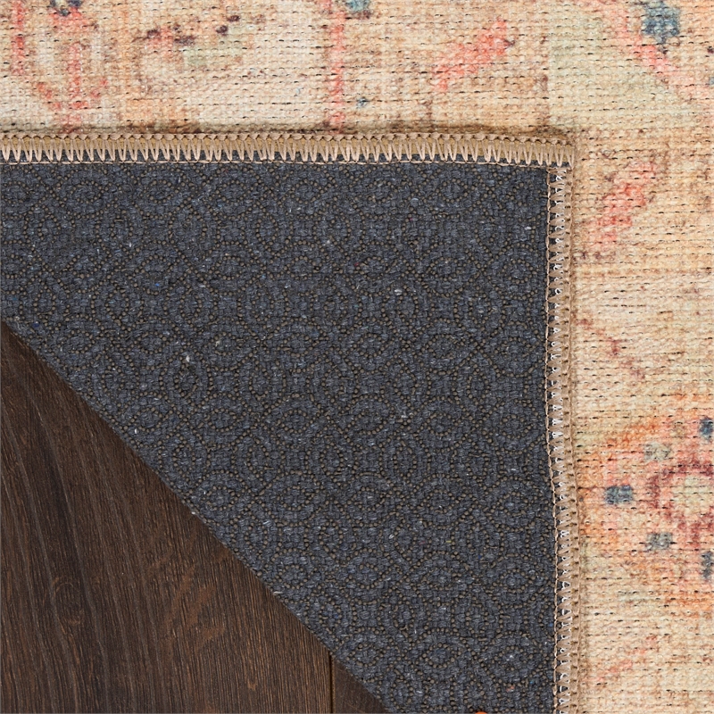 Nourison Home Vintage Washables 8' x 10' Polyester Multicolor Area Rug