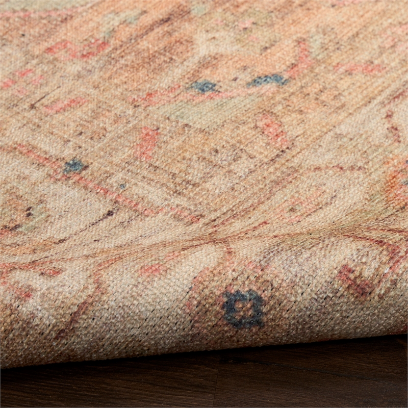 Nourison Home Vintage Washables 8' x 10' Polyester Multicolor Area Rug