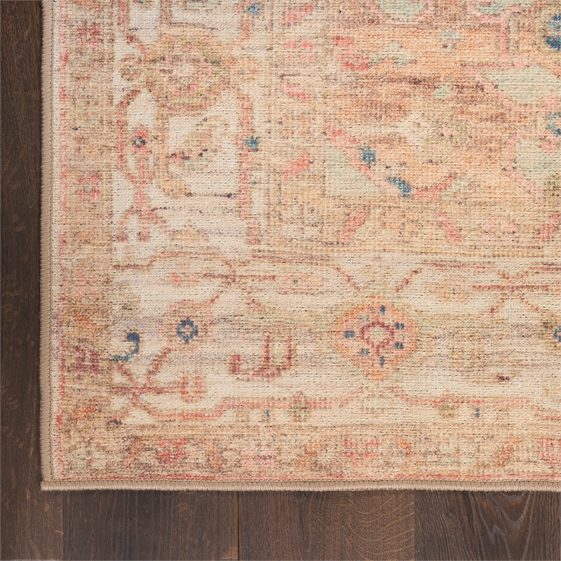 Nourison Home Vintage Washables 8' x 10' Polyester Multicolor Area Rug