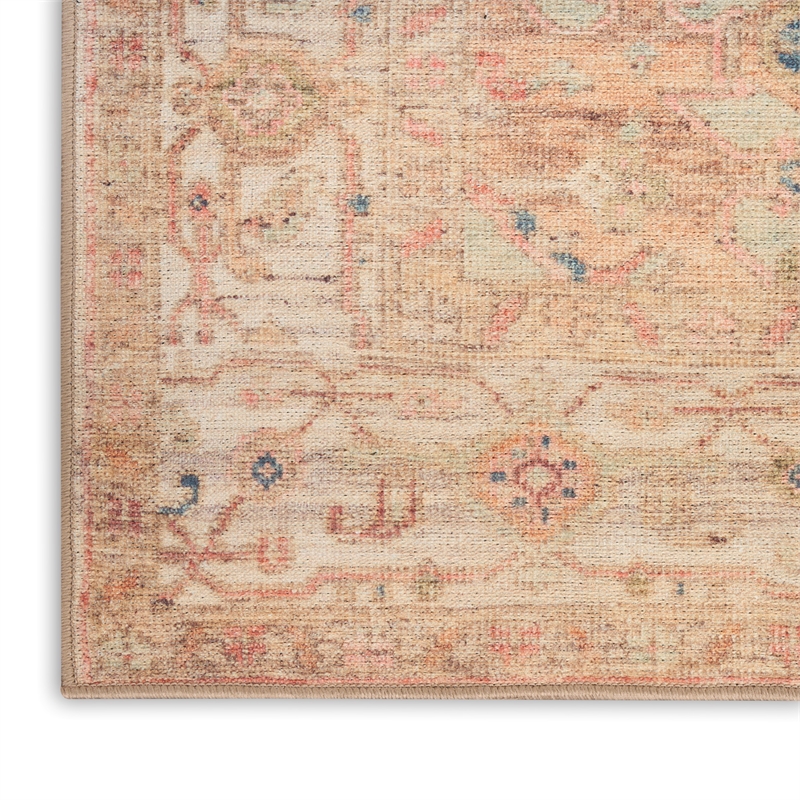 Nourison Home Vintage Washables 8' x 10' Polyester Multicolor Area Rug