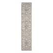 Nourison Home Heirloom Blend 10' Runner Polyester Charcoal Multicolor Area Rug