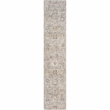 Nourison Home Heirloom Blend 10' Runner Polyester Gray Area Rug