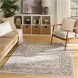 Nourison Home Dekor 4' x 6' Polyester Ivory Brown Area Rug