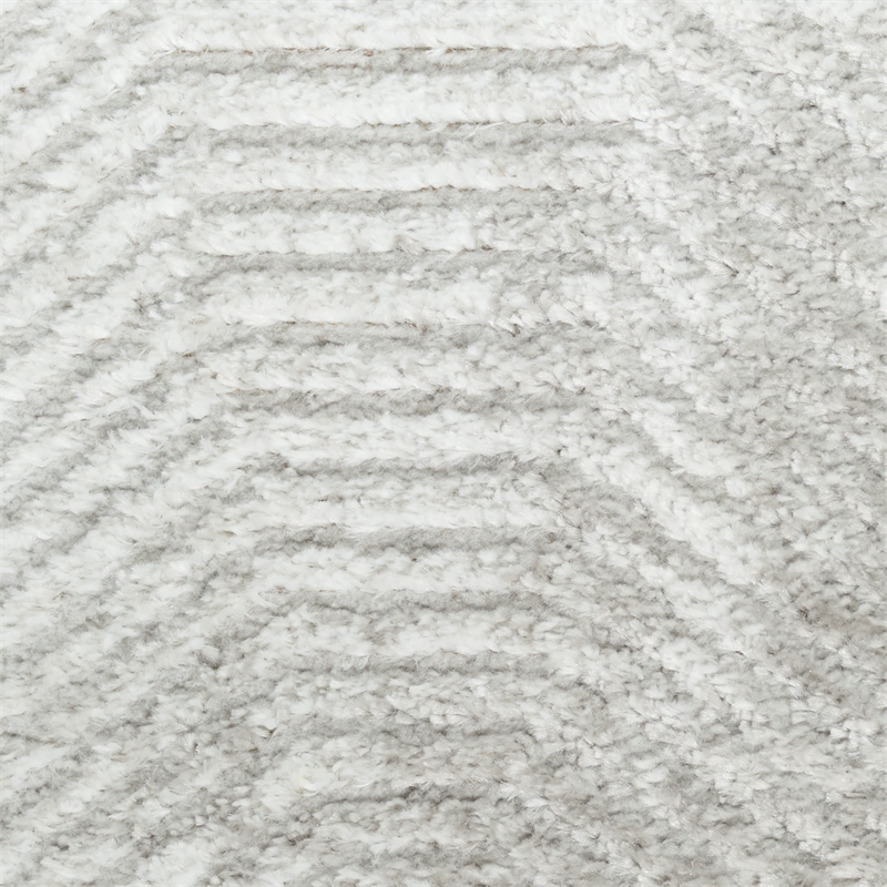 Nourison Home Dekor 4' x 6' Polyester Grey Area Rug