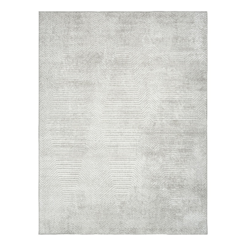 Nourison Home Dekor 4' x 6' Polyester Grey Area Rug