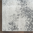 Nourison Home Dekor 4' x 6' Polyester Grey Charcoal Area Rug