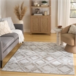 Nourison Home Dekor 4' x 6' Polyester Grey Area Rug
