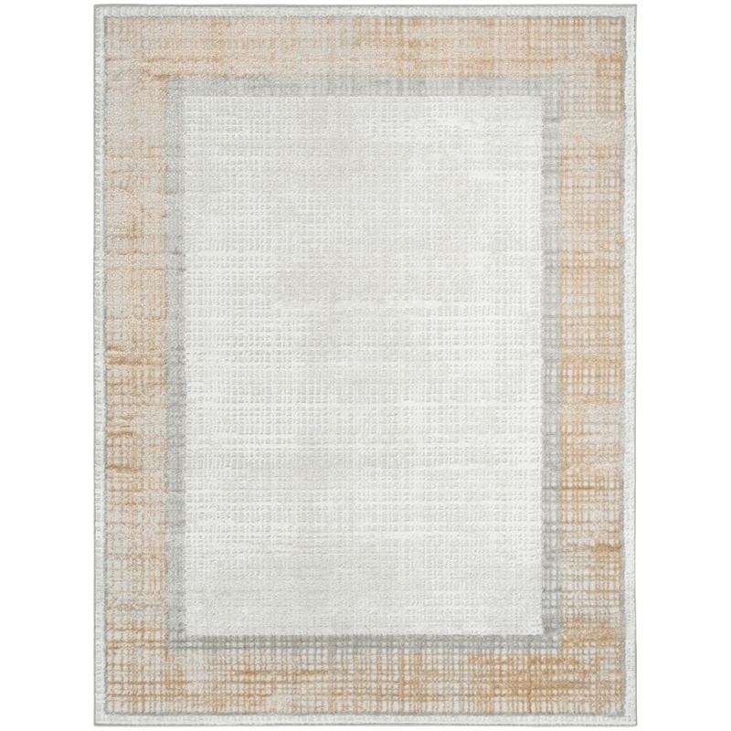 Nourison Home Dekor 4' x 6' Polyester Grey Area Rug