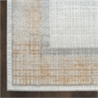 Nourison Home Dekor 4' x 6' Polyester Grey Area Rug