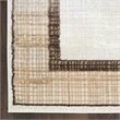 Nourison Home Dekor 2' x 4' Polyester Ivory Brown Area Rug