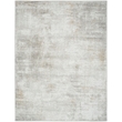 Nourison Home Dekor 4' x 6' Polyester Grey Area Rug