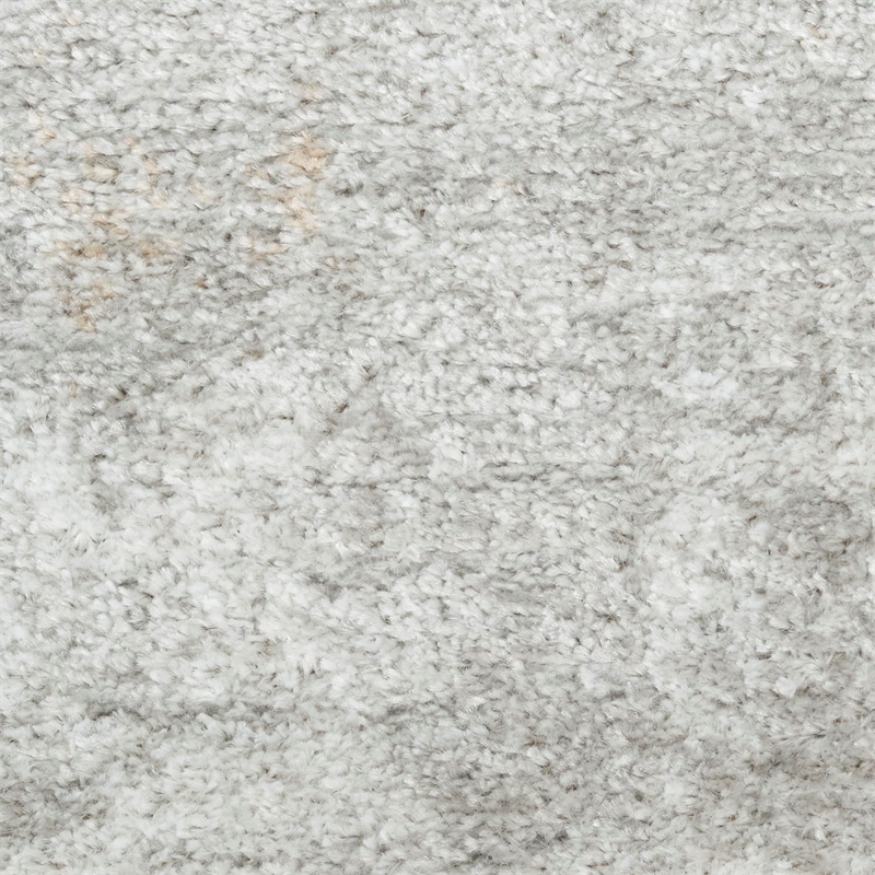 Nourison Home Dekor 4' x 6' Polyester Grey Area Rug