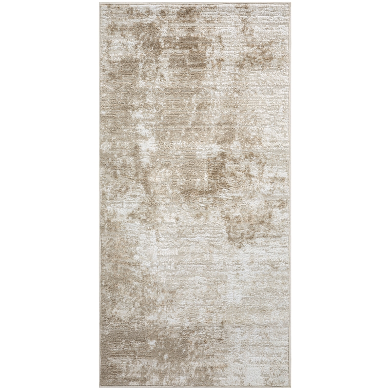 Nourison Home Dekor 2' x 4' Polyester Ivory Taupe Area Rug