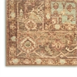 Nourison Home Vintage Washables 9' x 12' Polyester Gold Area Rug