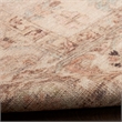 Nourison Home Vintage Washables 9' x 12' Polyester Beige Area Rug