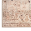 Nourison Home Vintage Washables 9' x 12' Polyester Beige Area Rug