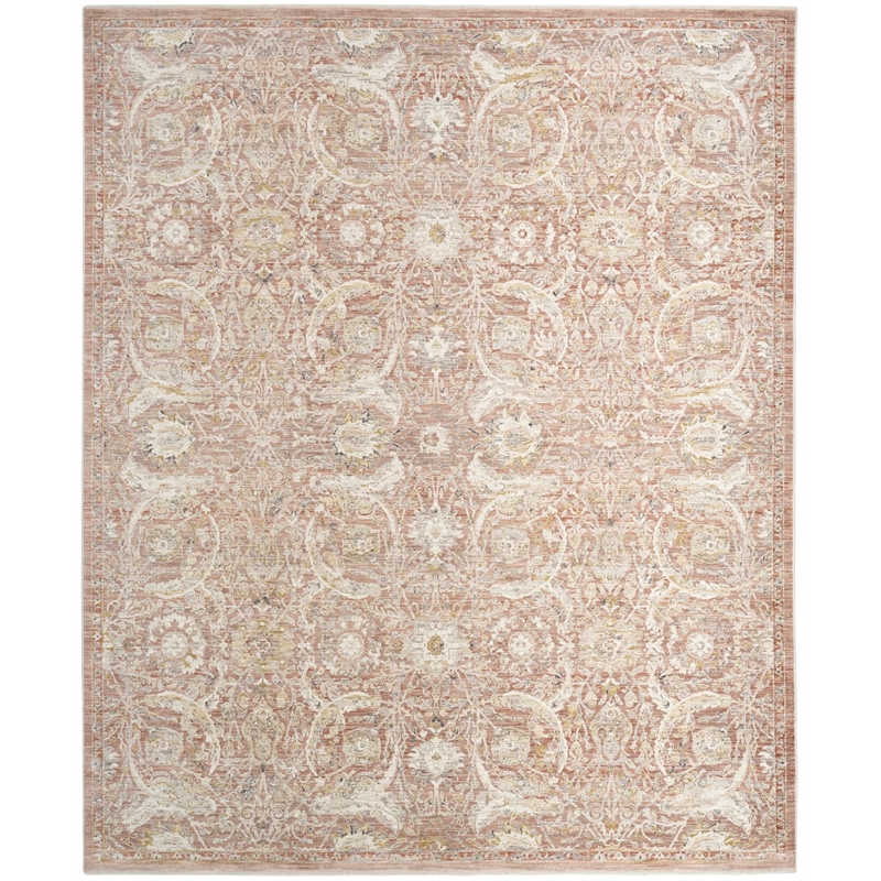 Nourison Home Heirloom Blend 8' x 10' Polyester Brick Area Rug