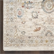Nourison Home Heirloom Blend 5' x 8' Polyester Ivory Multicolor Area Rug