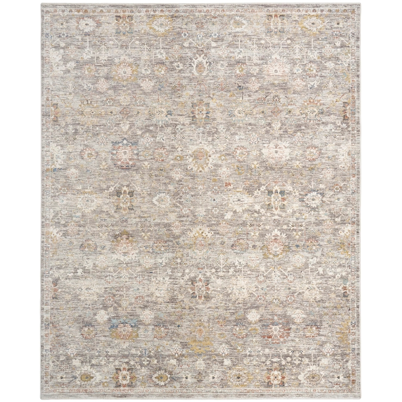 Nourison Home Heirloom Blend 5' x 8' Polyester Grey Area Rug