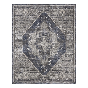 Nourison American Manor 7'10&quot x 9'10&quot Fabric Blue Area Rug