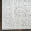 Nourison Home Astra Machine Washable 7' x 9' PolyesterLight Grey Area Rug
