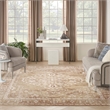 Nourison Home Astra Machine Washable 8' x 10' Polyester Rust Multicolor Area Rug