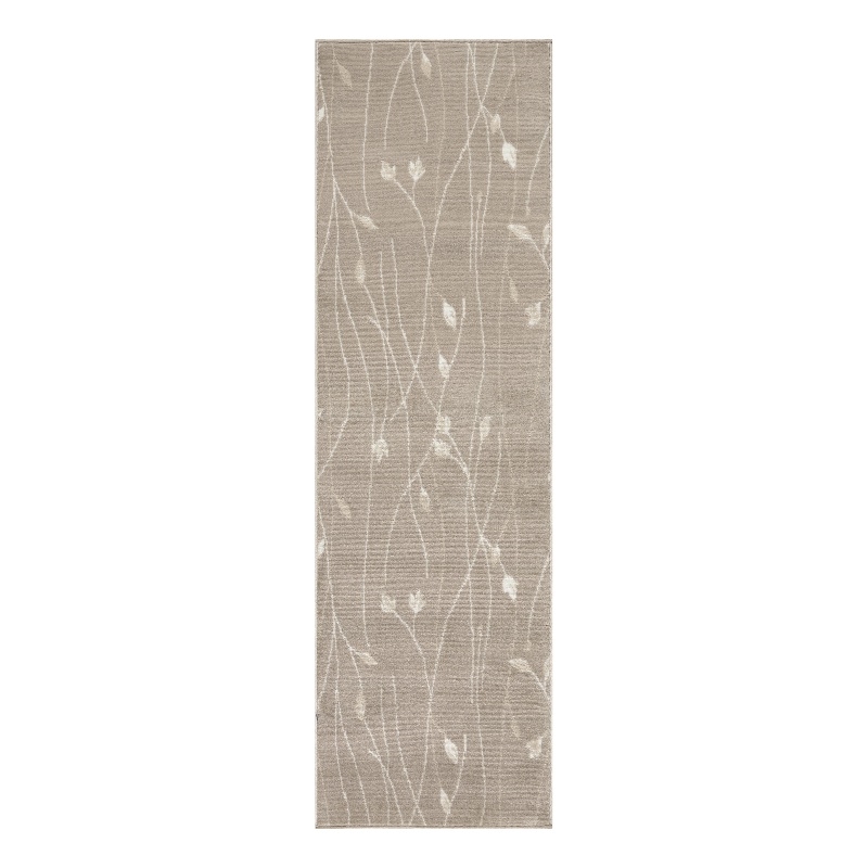 Nourison Home Grafix 6' Runner Fabric Beige Area Rug