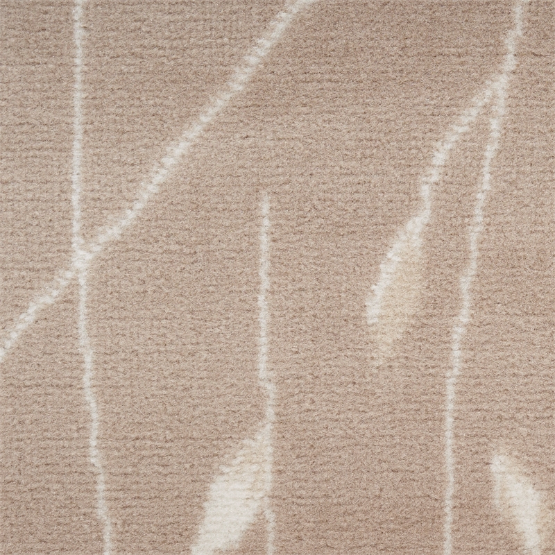 Nourison Home Grafix 6' x 9' Fabric Beige Area Rug
