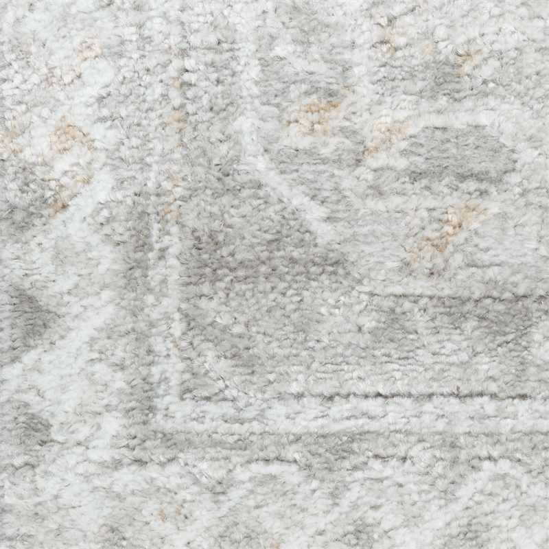 Nourison Home Dekor 2' x 4' Polyester Grey Area Rug