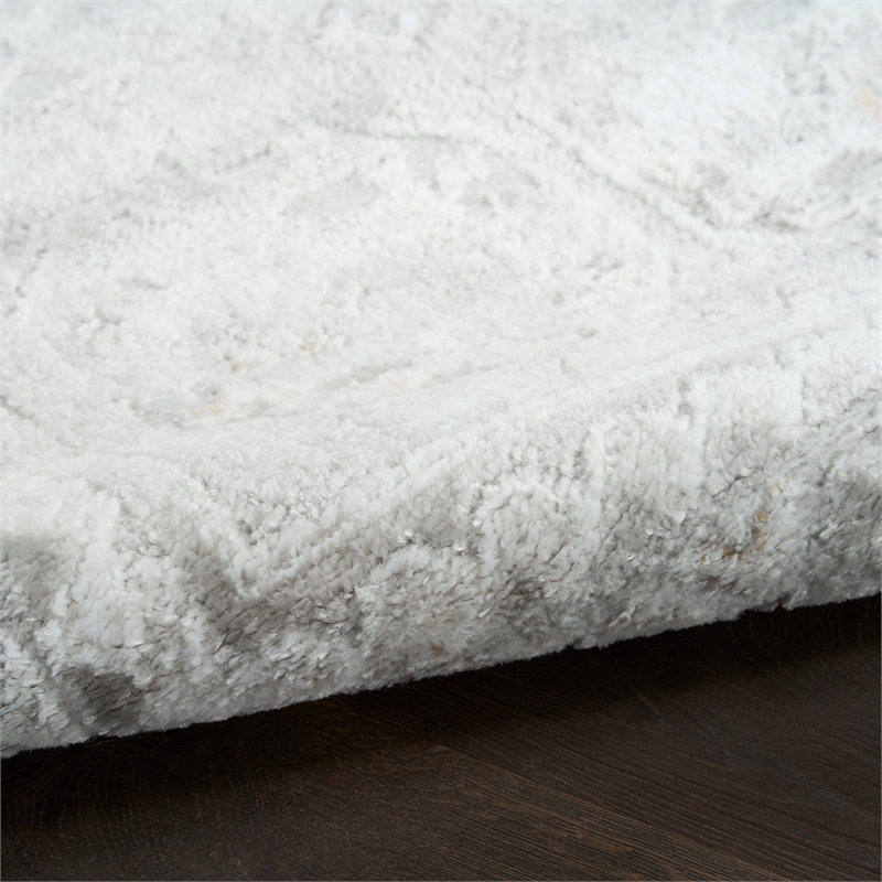 Nourison Home Dekor 2' x 4' Polyester Grey Area Rug