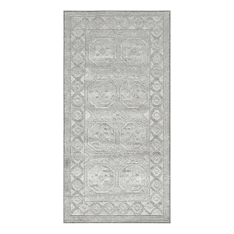 Nourison Home Dekor 2' x 4' Polyester Grey Area Rug