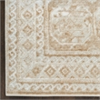 Nourison Home Dekor 2' x 4' Polyester Cream Beige Area Rug