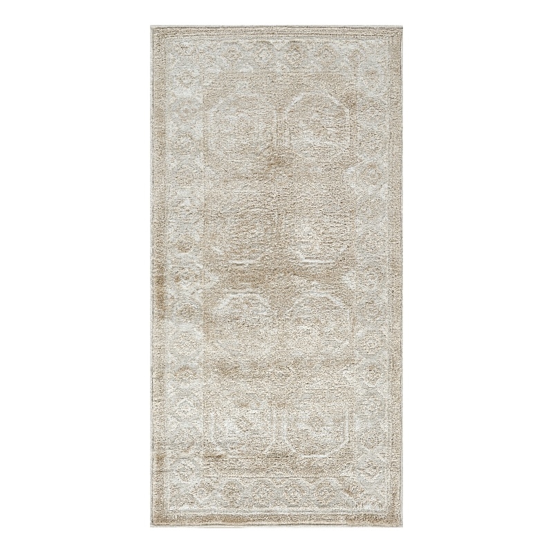 Nourison Home Dekor 2' x 4' Polyester Cream Beige Area Rug