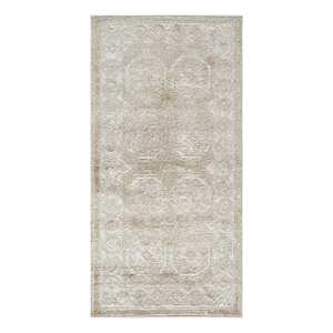 Nourison Home Dekor 2' x 4' Polyester Cream Beige Area Rug