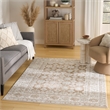 Nourison Home Dekor 4' x 6' Polyester Cream Beige Area Rug