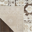 Nourison Home Dekor 2' x 4' Polyester Ivory Brown Area Rug