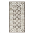 Nourison Home Dekor 2' x 4' Polyester Ivory Brown Area Rug