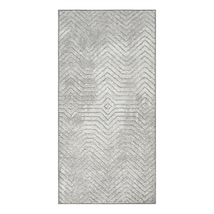 Nourison Home Dekor 2' x 4' Polyester Grey Area Rug