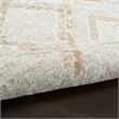 Nourison Home Dekor 2' x 4' Polyester Ivory Beige Area Rug