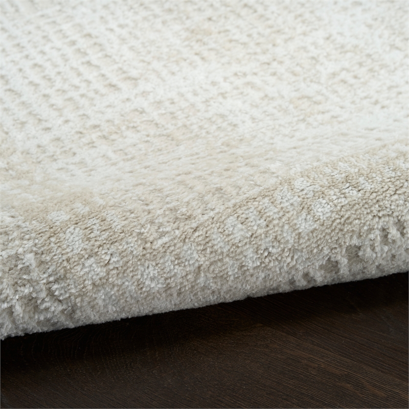 Nourison Home Dekor 2' x 4' Polyester Beige Area Rug