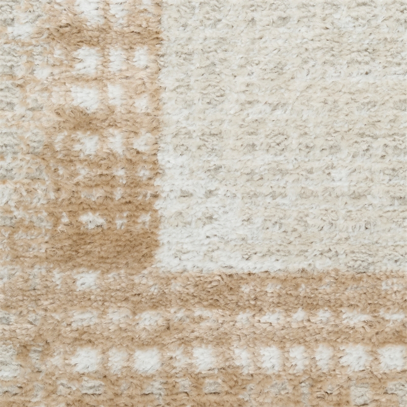Nourison Home Dekor 2' x 4' Polyester Ivory Beige Area Rug