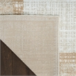 Nourison Home Dekor 2' x 4' Polyester Ivory Beige Area Rug
