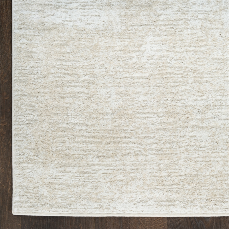Nourison Home Dekor 2' x 4' Polyester Beige Area Rug