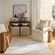 Nourison Home Dekor 4' x 6' Polyester Beige Area Rug