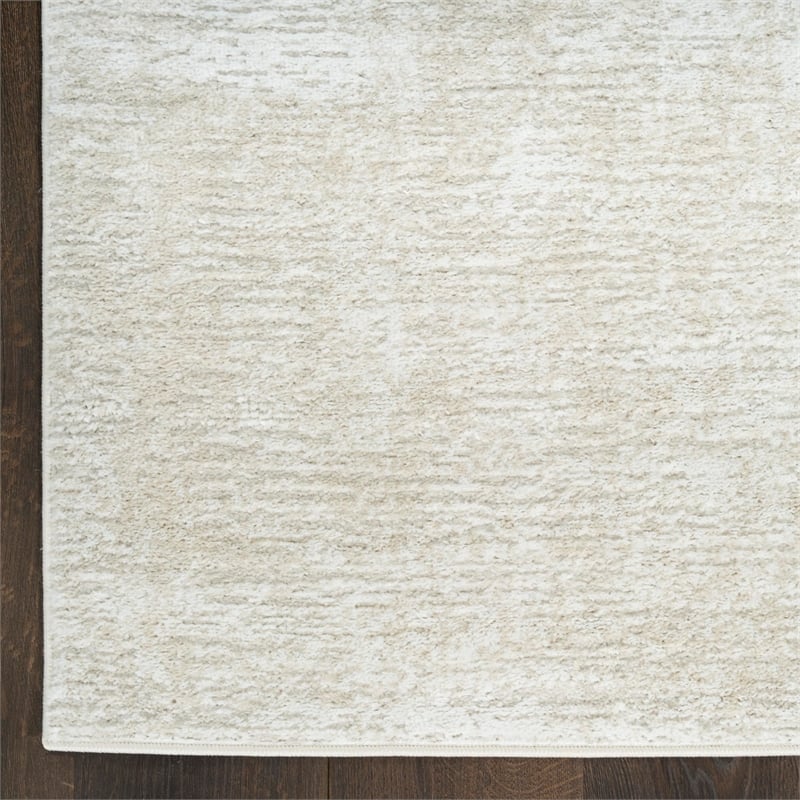 Nourison Home Dekor 4' x 6' Polyester Beige Area Rug