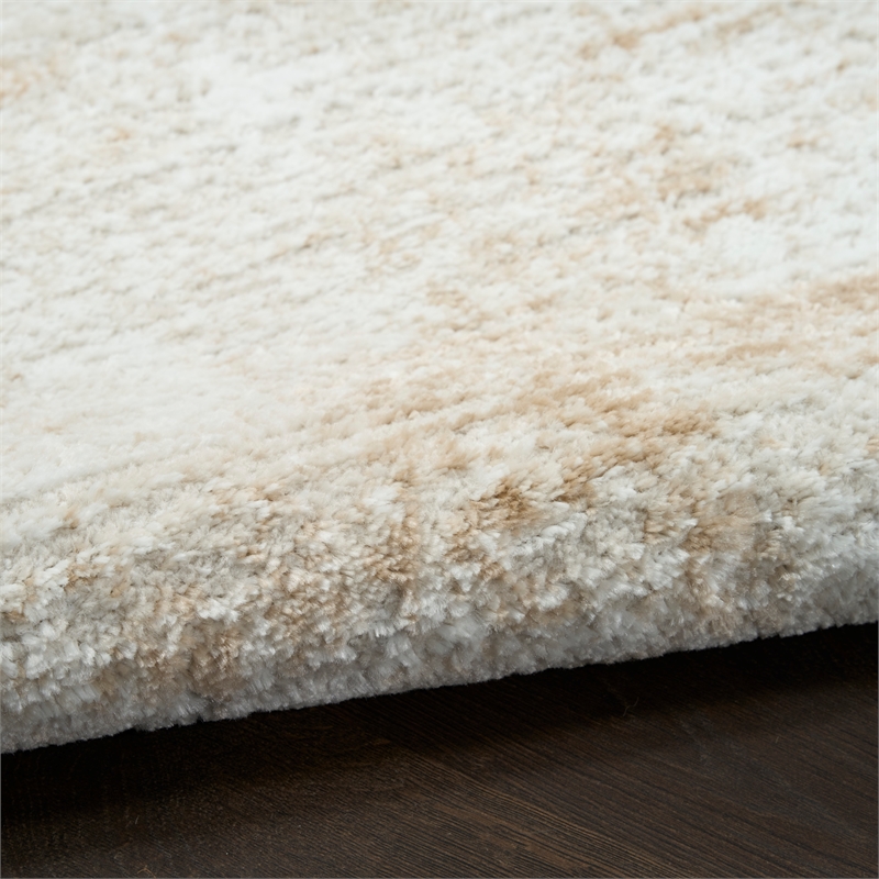 Nourison Home Dekor 2' x 4' Polyester Ivory Beige Area Rug