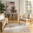 Nourison Home Dekor 4' x 6' Polyester Ivory Beige Area Rug